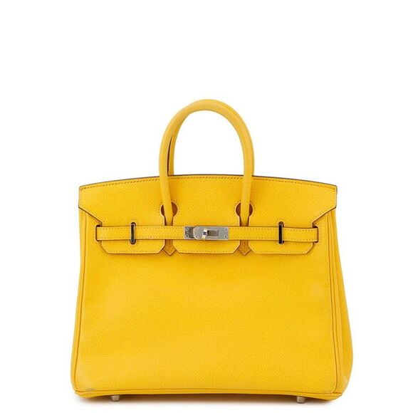 Pre Loved hermes Women Yellow Handbags - Picture 1 of 8